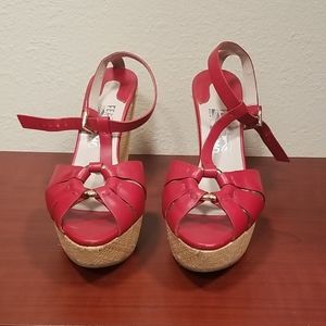 Ferragamo platform sandals